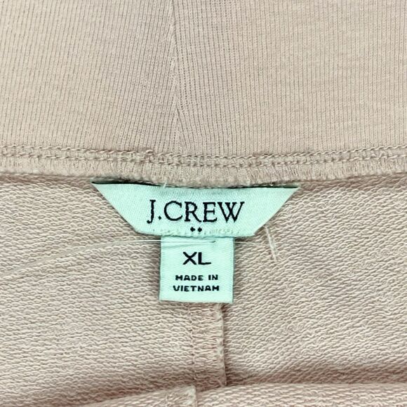 J. Crew Jogger Women XL Pink Elasticized Waist Loungewear Casual Comfy Retro New - Picture 13 of 15